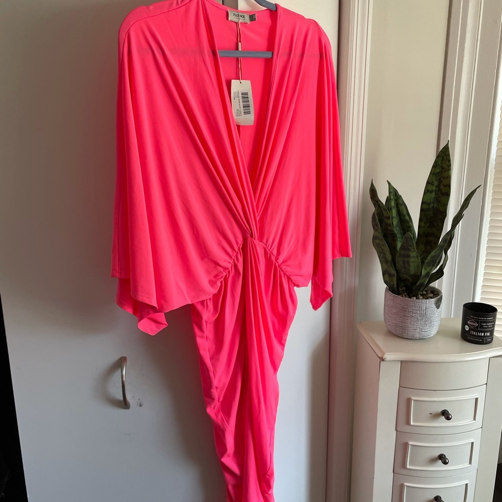 Kimono midi dress